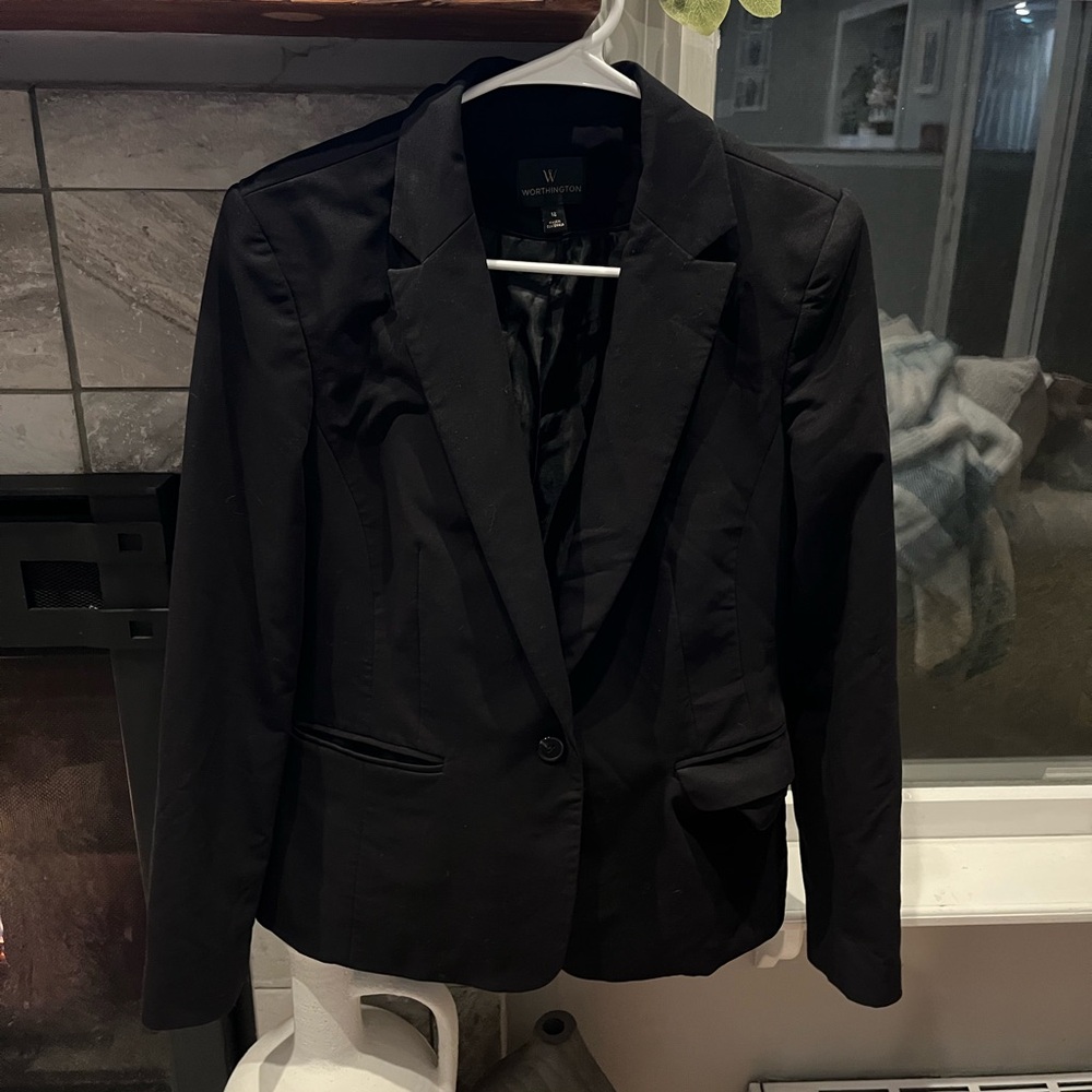Worthington Classic Black Blazer